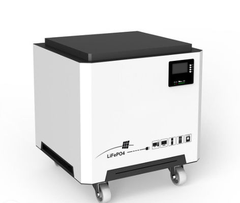 लाइफपीओ4 फेलिसिटी सोलर लिथियम बैटरी 51.2V 250Ah 10240Wh 12800Wh सफेद और काले रंग के साथ