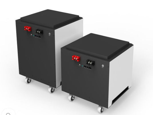 लाइफपीओ4 फेलिसिटी सोलर लिथियम बैटरी 51.2V 250Ah 10240Wh 12800Wh सफेद और काले रंग के साथ
