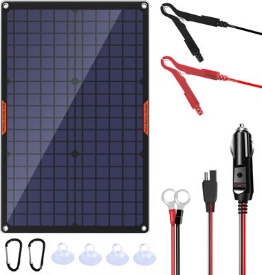 ट्रिकल मोटरहोम सोलर बैटरी चार्जर पैक 30W 12V