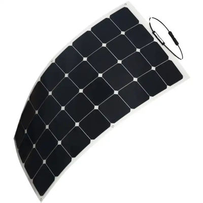 कार होम बोट के लिए बहुक्रियाशील पीवी लचीला सौर पैनल 12V 24V 110W