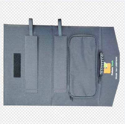 FT60 फोल्डेबल सोलर पैनल 60w चार्जर कंबल पानी प्रतिरोधी IP65 काले रंग के साथ
