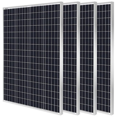 पनरोक मोनोक्रिस्टलीय मोनो सोलर मॉड्यूल 100W 12V कठोर सौर पैनल
