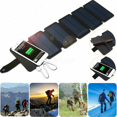 बैकपैकिंग 100w स्मार्टफोन के लिए पोर्टेबल सोलर पैनल चार्जर