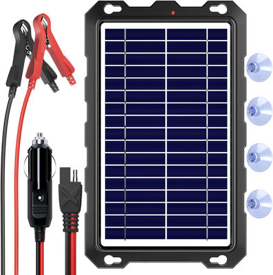 7.5W पोर्टेबल आरवी सौर बैटरी चार्जर सौर कार बैटरी रखरखाव 12V