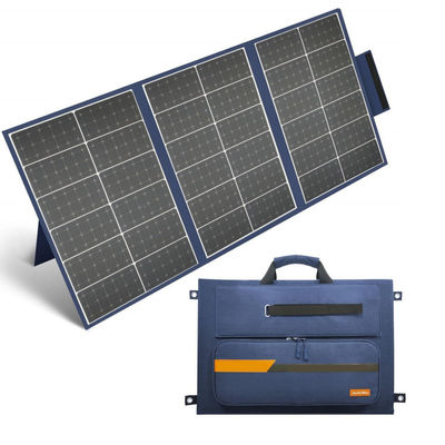 पावर स्टेशन के लिए लचीला तह सौर कंबल 105W 20V