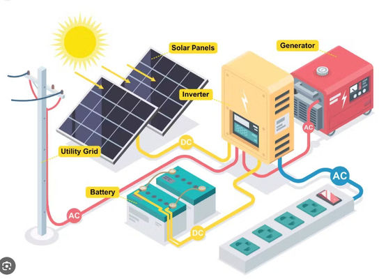 FTPM600W 800W ऑन ग्रिड सोलर माइक्रो इनवर्टर व्हाइट के साथ फोटोवोल्टिक