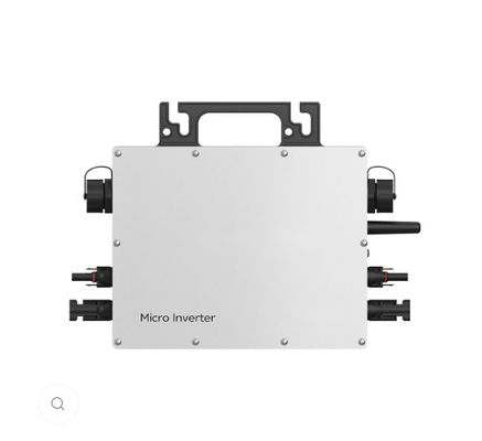 IP65 3000W 6000W सौर माइक्रो इन्वर्टर ऑन ग्रिड AC120V 230V सफेद और काले रंग के साथ