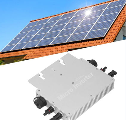 IP65 3000W 6000W सौर माइक्रो इन्वर्टर ऑन ग्रिड AC120V 230V सफेद और काले रंग के साथ