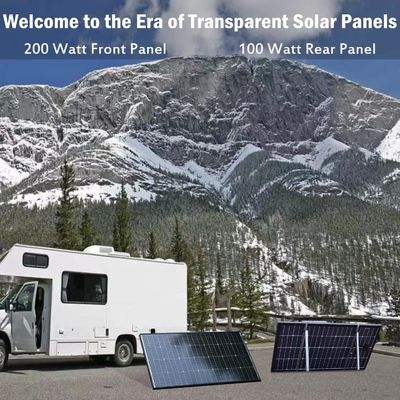 200W सौर मोनोक्रिस्टलाइन पीवी पैनल मॉड्यूल 12V 10BB RV होम के लिए