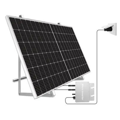 ग्रिड पर 600W बालकनी सौर पैनल मोनोक्रिस्टलाइन पीवी मॉड्यूल प्रणाली