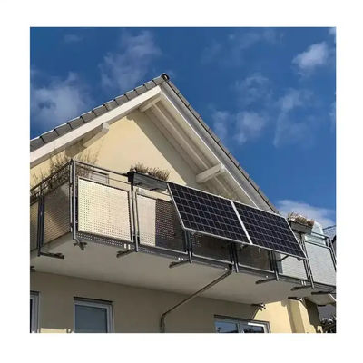 ग्रिड पर 600W बालकनी सौर पैनल मोनोक्रिस्टलाइन पीवी मॉड्यूल प्रणाली