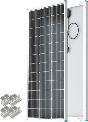 पीवी मोनोक्रिस्टलाइन बालकनी सौर पैनल 100 वाट 12V OEM