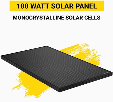 वाणिज्यिक भवनों के लिए मोनोक्रिस्टलाइन 100W बालकनी सौर पैनल
