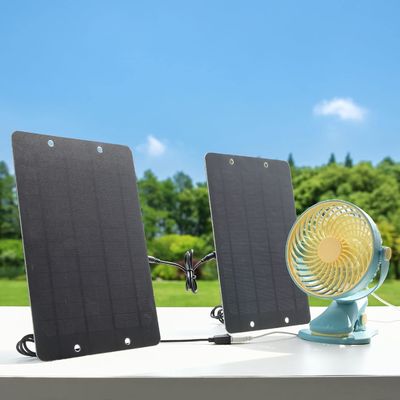 मिनी फोटोवोल्टिक पोर्टेबल सोलर पैनल यूएसबी चार्जर 5v 6w OEM