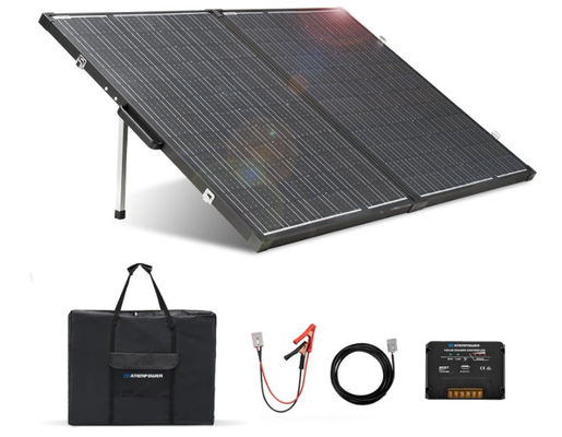 160W फोल्डेबल सोलर कंबल BIPV सोलर पैनल मोनोक्रिस्टलीय हल्के