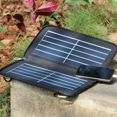 मोबाइल फोन के लिए 10W वाटरप्रूफ स्मार्ट यूएसबी फोल्डेबल सोलर कंबल