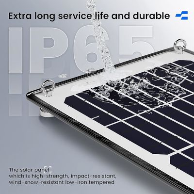 10W 12V चुंबकीय सौर बैटरी चार्जर ट्रिकल रखरखाव पानी प्रतिरोधी नाव के लिए