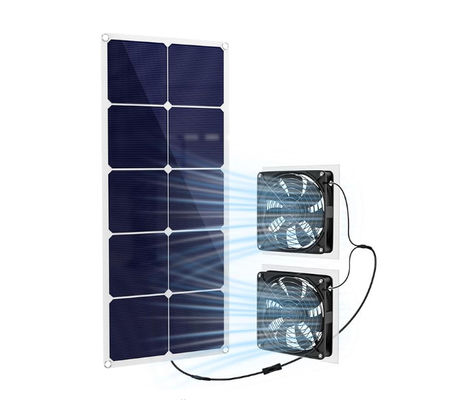 FTBM30 सौर पैनल पंखे किट,30W, सौर संचालित, पोटेबल मौसम प्रतिरोधी IP65