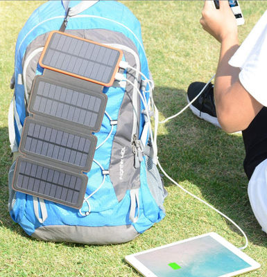 22.5W 27000mAh पोर्टेबल सोलर चार्जर पावर बैंक मोबाइल फोन के लिए